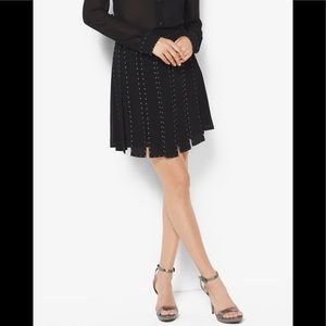 Michael Kors Black Fringe Skirt